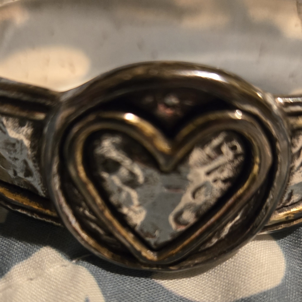 Brighton Silver and Gold Heart-Embellished Braclet - Picture 7 of 7